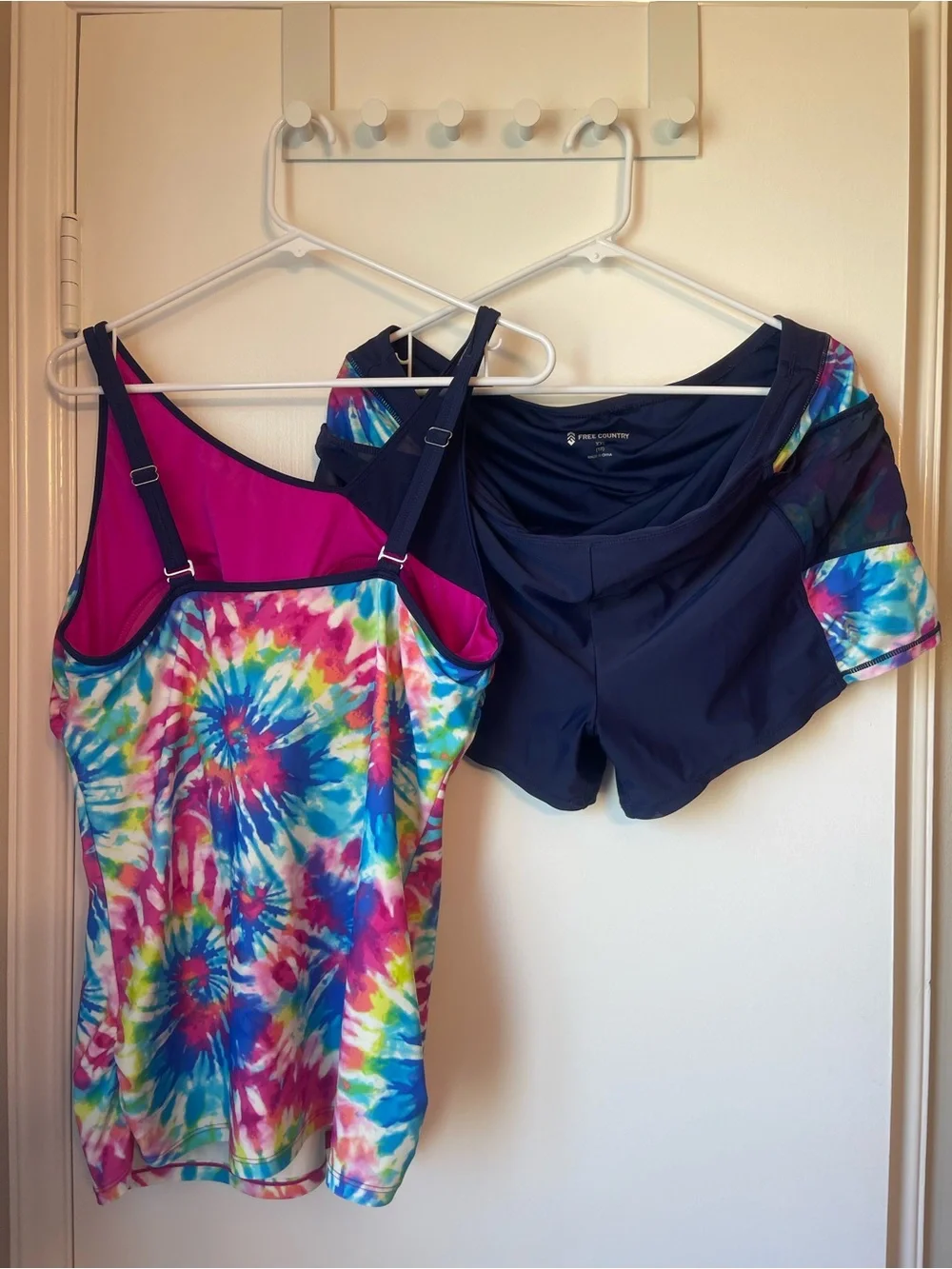 Free Country Women’s 2 Piece Swimsuit with pockets